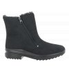 Dámské zimní kotníčkové boty pro širokou nohu Florett Ina 46451 černá