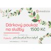 Dárkový poukaz na služby Medicia 1500 Kč