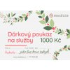 Dárkový poukaz na služby Medicia 1000 Kč