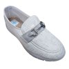 Dámské mokasíny Medi Line 125-25 bílé (Velikost 43)