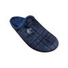 Pánské pantofle Peon AN/489-3T modré káro (Velikost 45)