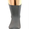 Zdravotní ponožky pro široké a oteklé nohy Oregan šedé