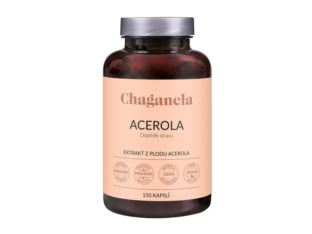 Acerola (přírodní vitamín C) 150 kapslí