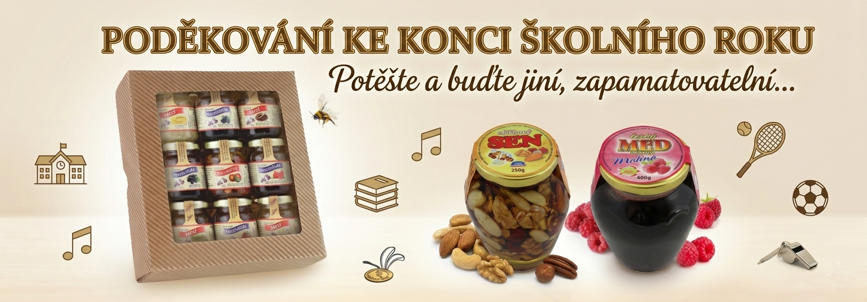 Poděkování ke konci školního roku