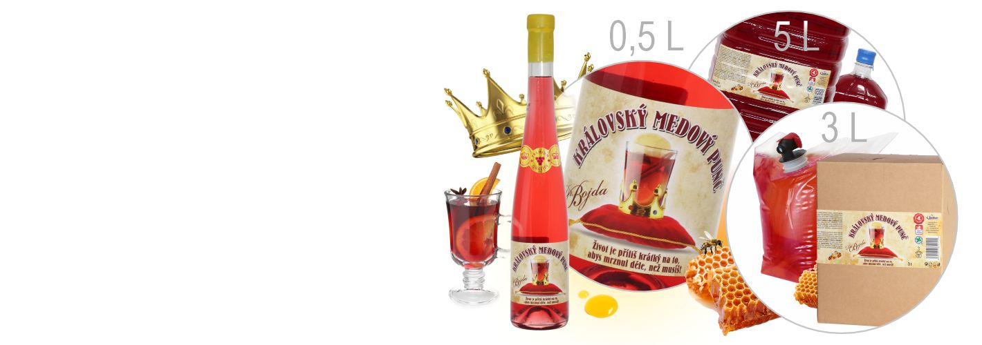 Královský medový PUNČ - letošní NOVINKA!