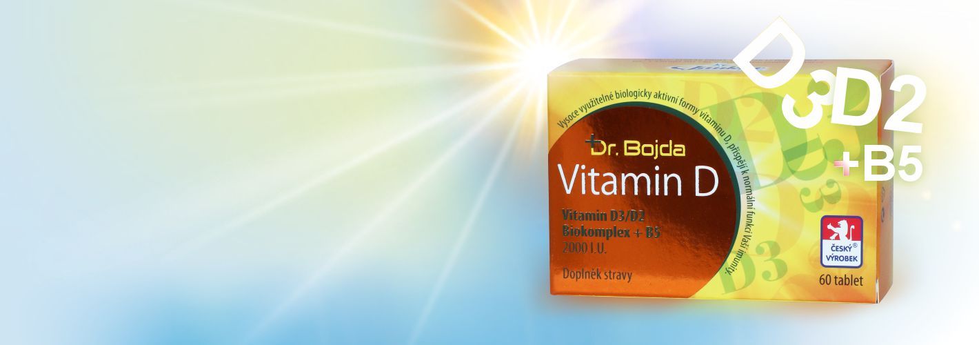 Vitamín D - když sluníčko schází, Dr. Bojda