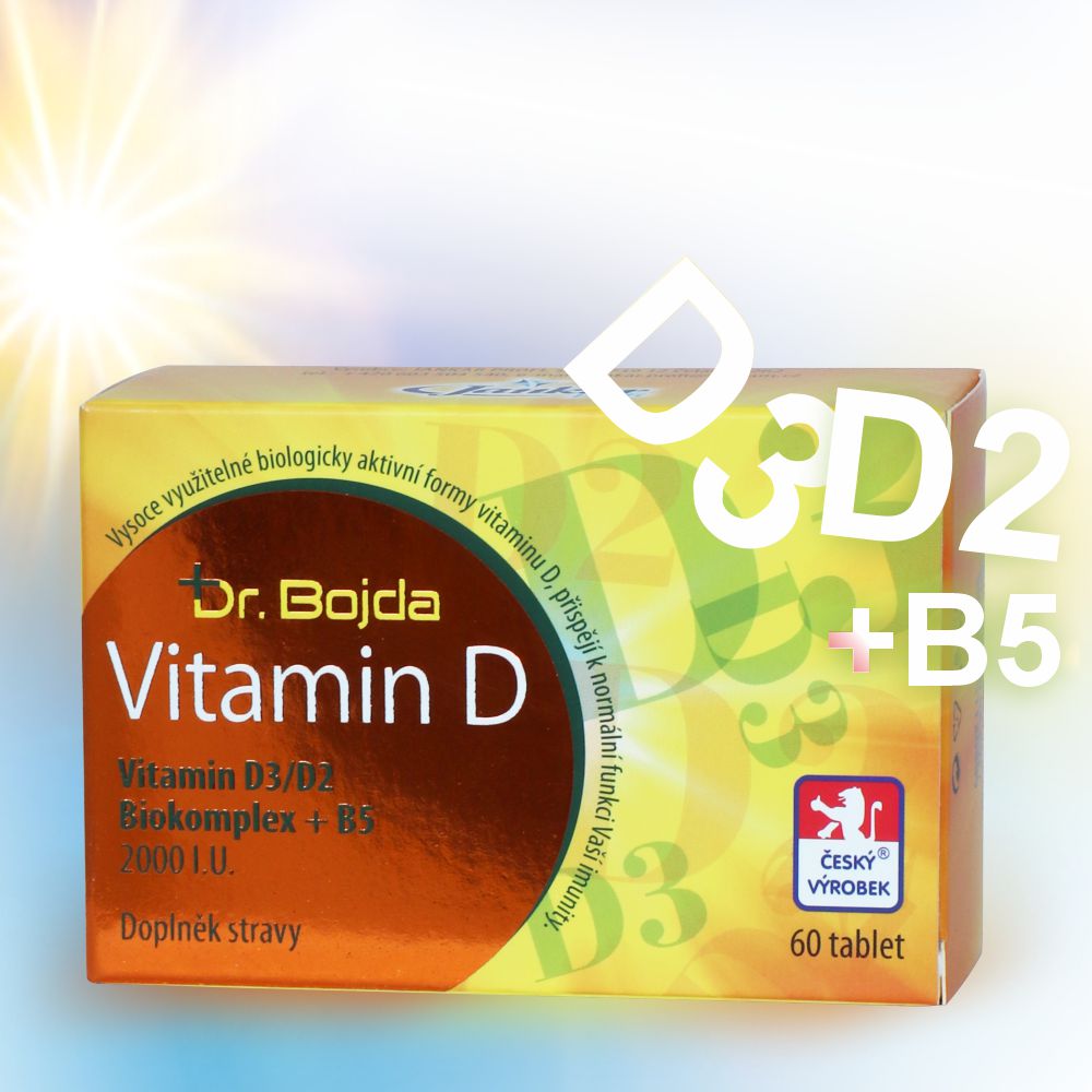 Vitamín D - když sluníčko schází, Dr. Bojda