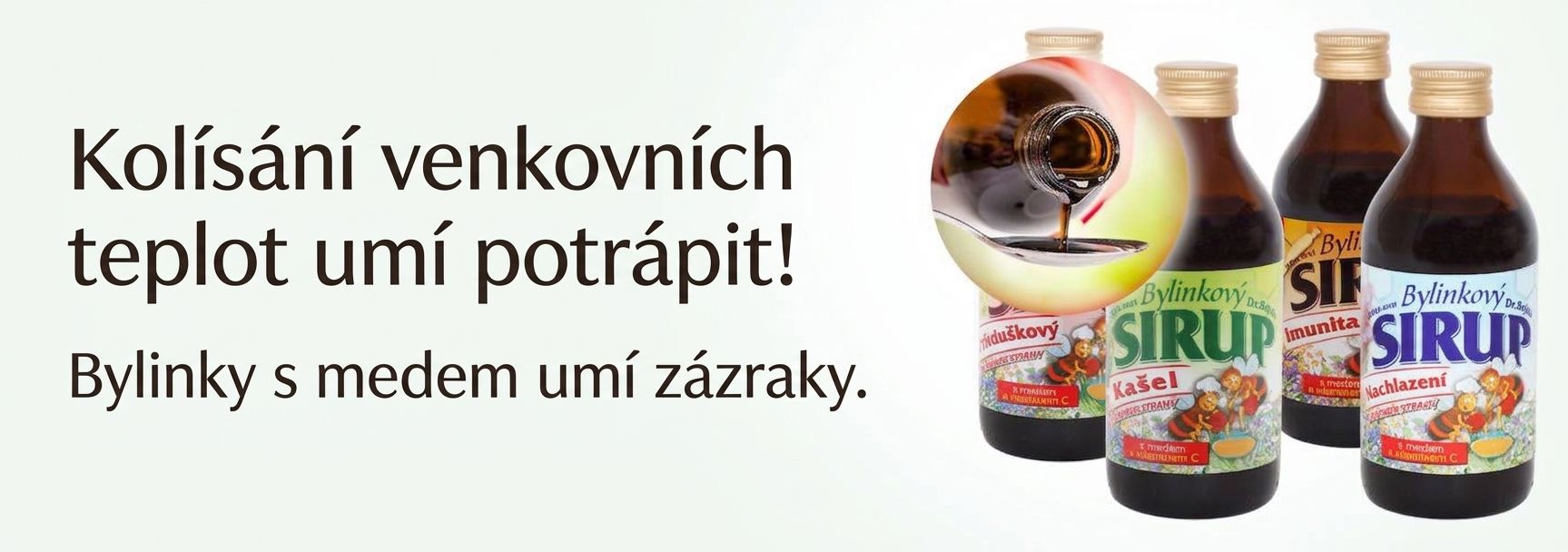 Bylinkové sirupy extra silné s medem, Dr. Bojda