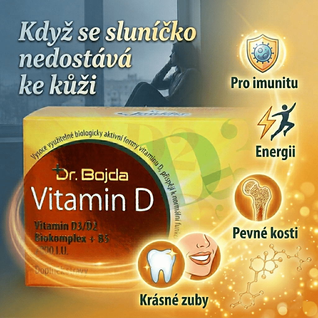Vitamín D - když sluníčko schází, Dr. Bojda