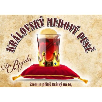 Královský MEDOVÝ PUNČ bag in box 3l  Dr. Bojda