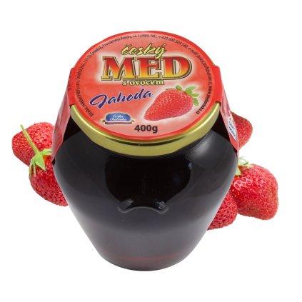 med jahoda 400 g