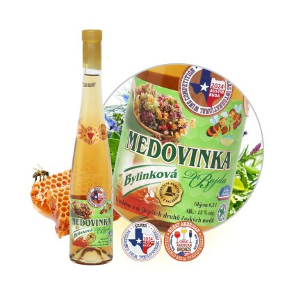 medovina 0,5 l bylin
