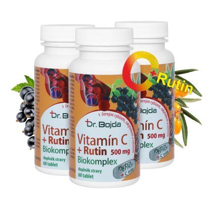 Vitamín C+rutin balíček trio