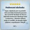 Hodnocení balení a rychlosti kurýra