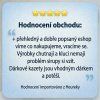 Hodnocení obchodu k sirupu