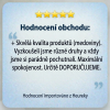 Hodnocení obchodu medovinek