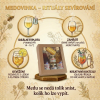 Kazeta se svíčkou servírování medovinek