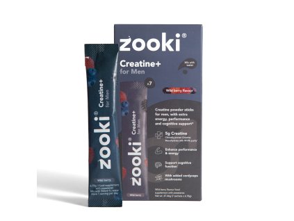 Zooki Creatine for Men Wild berry 7 with sachet White 2000x2000 min