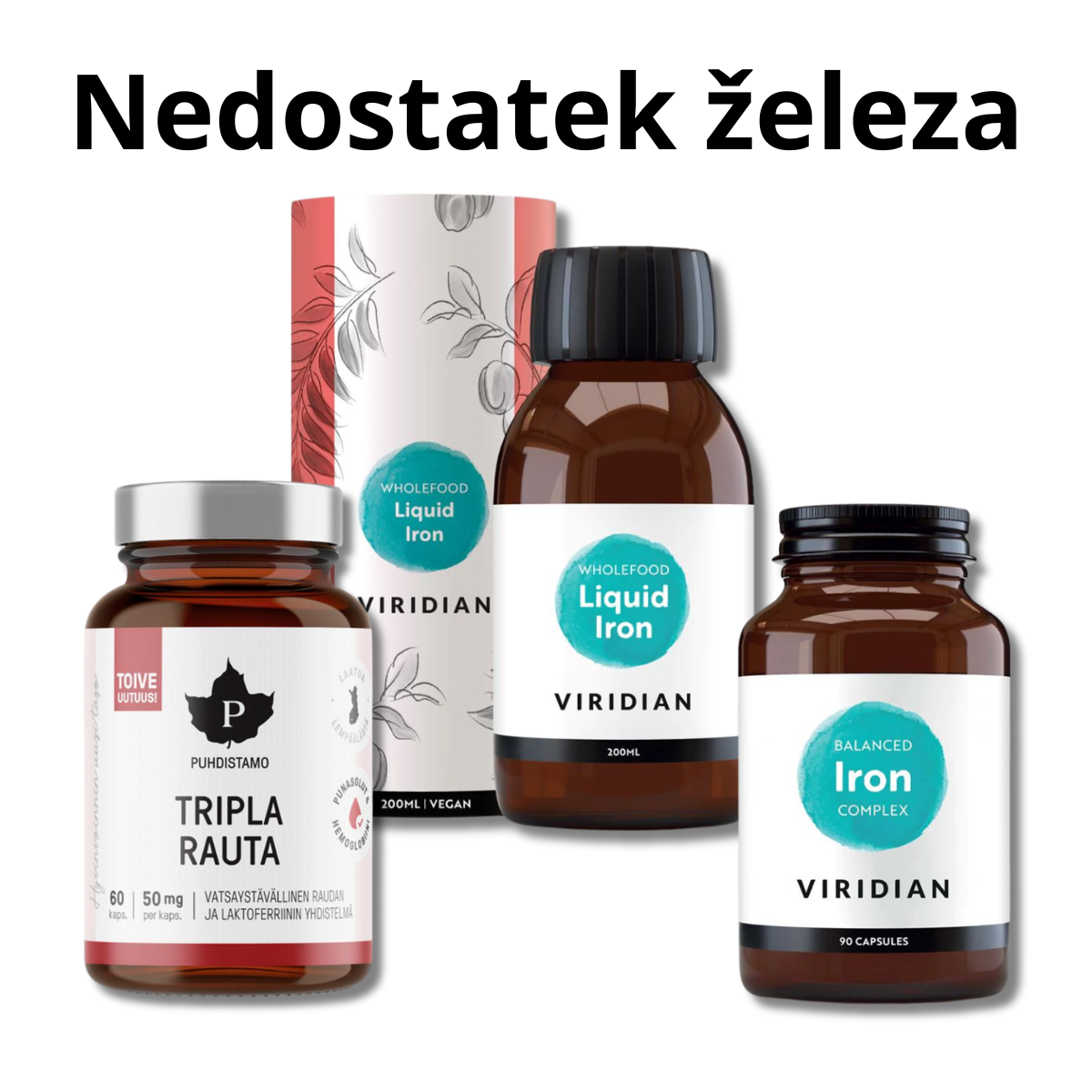 Nedostatek železa: Jak ho rozpoznat a jak doplnit železo v těle