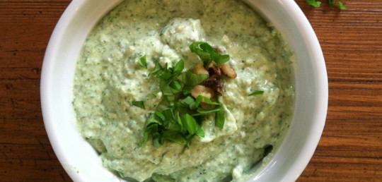 Bazalková pomazánka