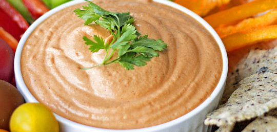 Pikantní kešu krémový dip |RAW|VEGAN|