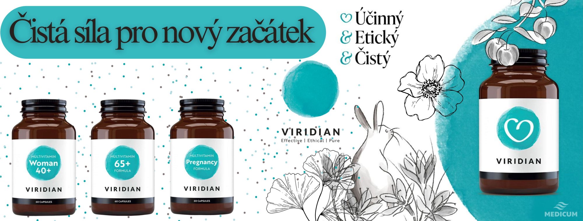 Viridian Nutrition: Kvalita a přírodní složení pro vaše zdraví
