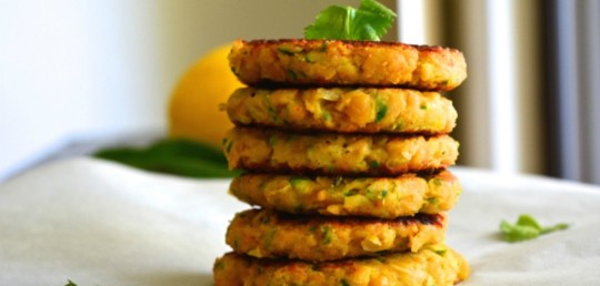 Cuketové placky s cizrnou |VEGAN|
