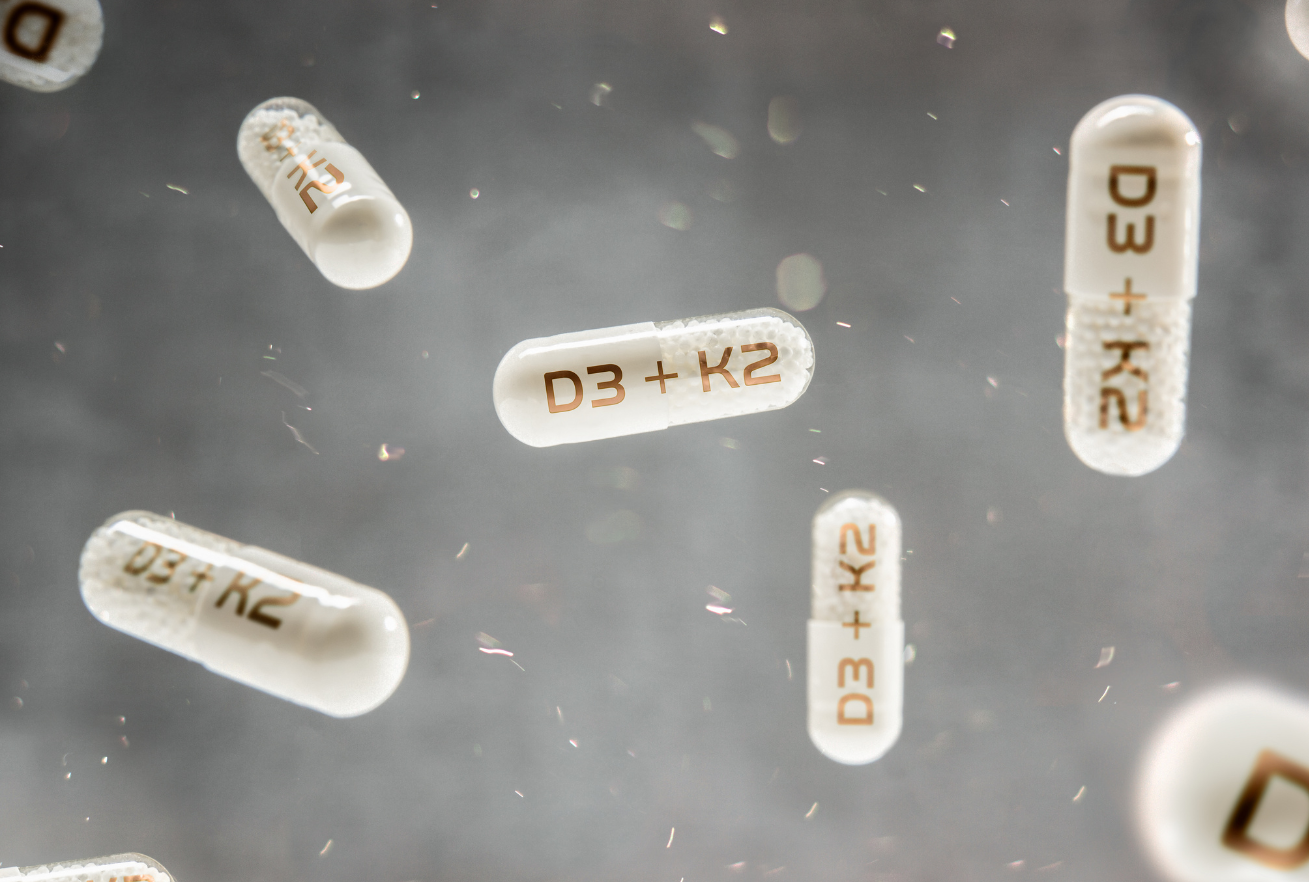 Vitamín K2 a D3: Nezbytné duo pro zdraví těla