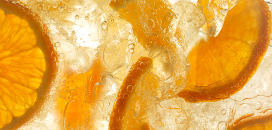 Pomerančová limonáda s mátou