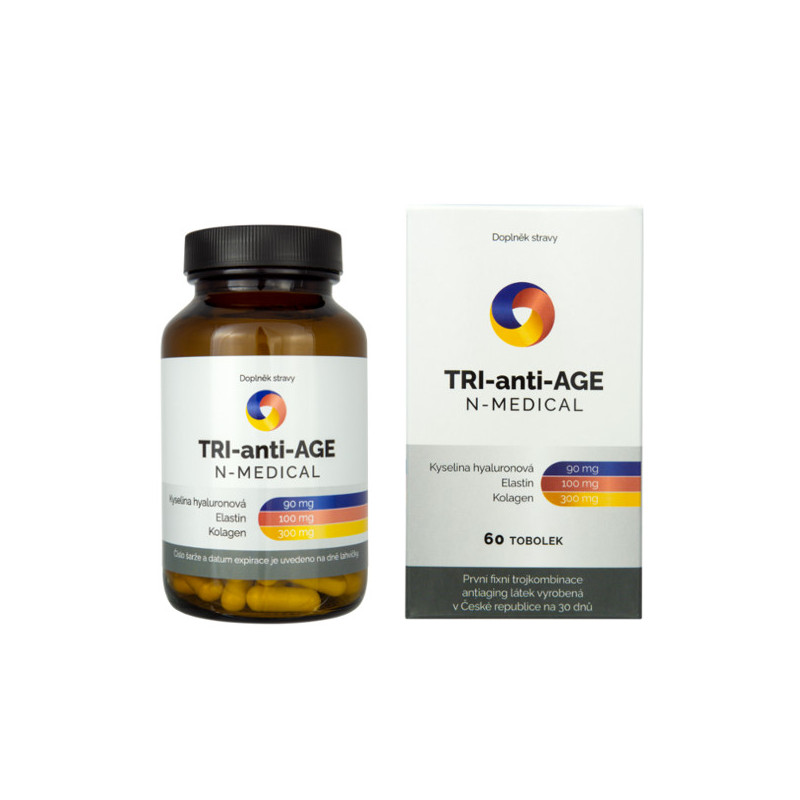 TRI-anti-AGE N-Medical: Revoluční péče o pleť zevnitř