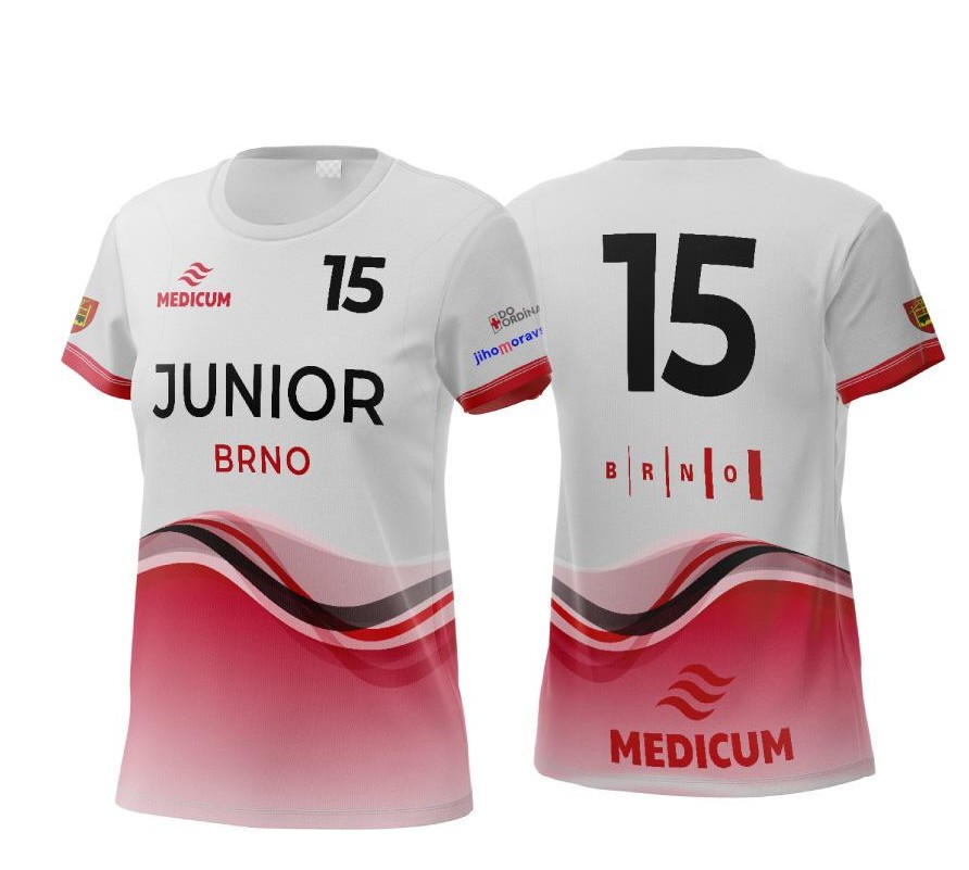 Dresy TJ Junior Brno – bílá varianta