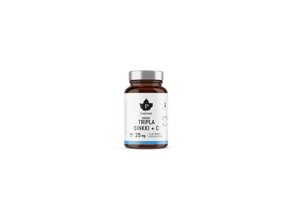 1.PUH Triple Zinc 25mg plus Vitamin C 120 kapsl%C3%AD 41043