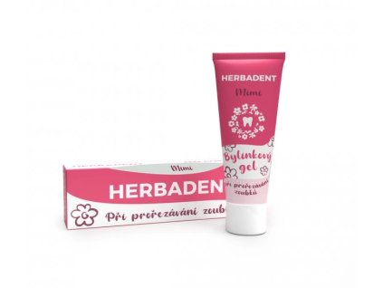 Screenshot 2026 01 03 at 10 54 07 HERBADENT MIMI Bylinkový gel při prořezávání zoubků 25 g HERBADENT SHOP