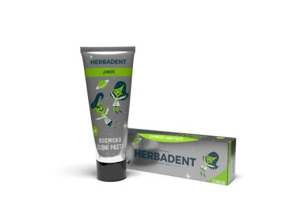 Screenshot 2025 07 12 at 12 41 23 HERBADENT JUNIOR Kosmická zubní pasta 75 g HERBADENT SHOP