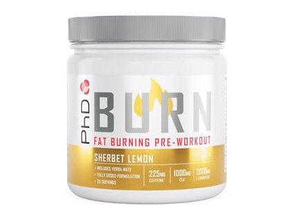 Burn Pre-Workout 200 g sherbert lemon (Varianta sherbert lemon)