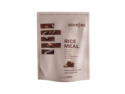 Rice Meal 600g  Rýžová proteinová kaše s vysokým obsahem vlákniny a zdravých tuků