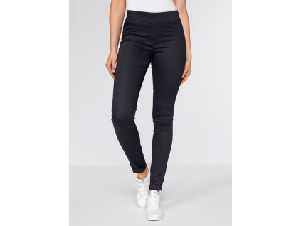 Dámské černé kalhoty SLIM STRETCH (Velikost 3XL)
