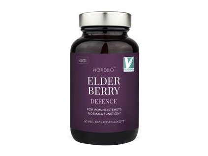 Elderberry Defence 60 kapslí (Extrakt z černého bezu + vit. C + zinek) Kapsle s extraktem z černého bezu pro imunitu