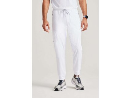 Pánské jogger kalhoty MURPHY GREY´S  - bílá (Velikost 2XL)