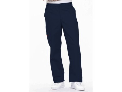 Pánské kalhoty na zip - námornícka modrá (Velikost 2XL)