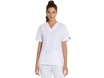Dámská halena Dickies - bílá (Velikost 3XL)