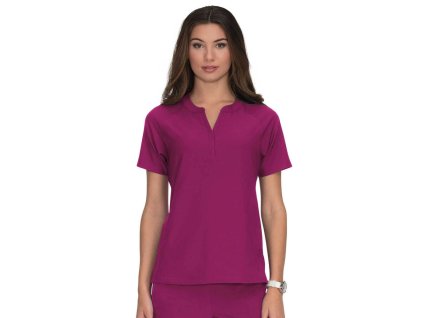 Dámská zdravotnická halena ACTION TOP - magenta (Velikost M)