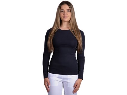 Dámské tričko s dlouhým rukávem MEDICAL námořnicky modré (Velikost 2XL)