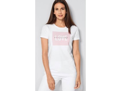 Módní tričko s potiskem LOVE YOURSELF (Velikost 2XL)