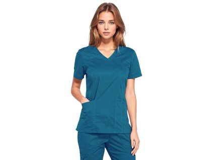 Zdravotnická halena Cherokee Core Stretch BEST - karibská modrá (Velikost 3XL)