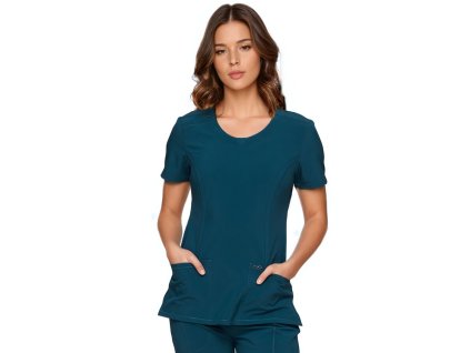 Zdravotnická halena INFINITY - karibská modrá (Velikost 3XL)