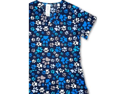 Dámská veterinární halena TLAPKY (Velikost 2XL)