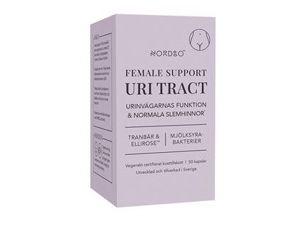 Female Support Uri Tract 50 kapslí Péče o močové cesty, podpora, vyvážené složení
