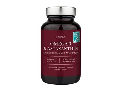 1.NOR Omega 3 a Astaxanthin 90 kapsl%C3%AD 47055