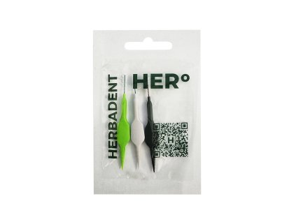 Herbai HERBADENT HERo mezizubní kartáčky testovací sada (Značka Herbadent)
